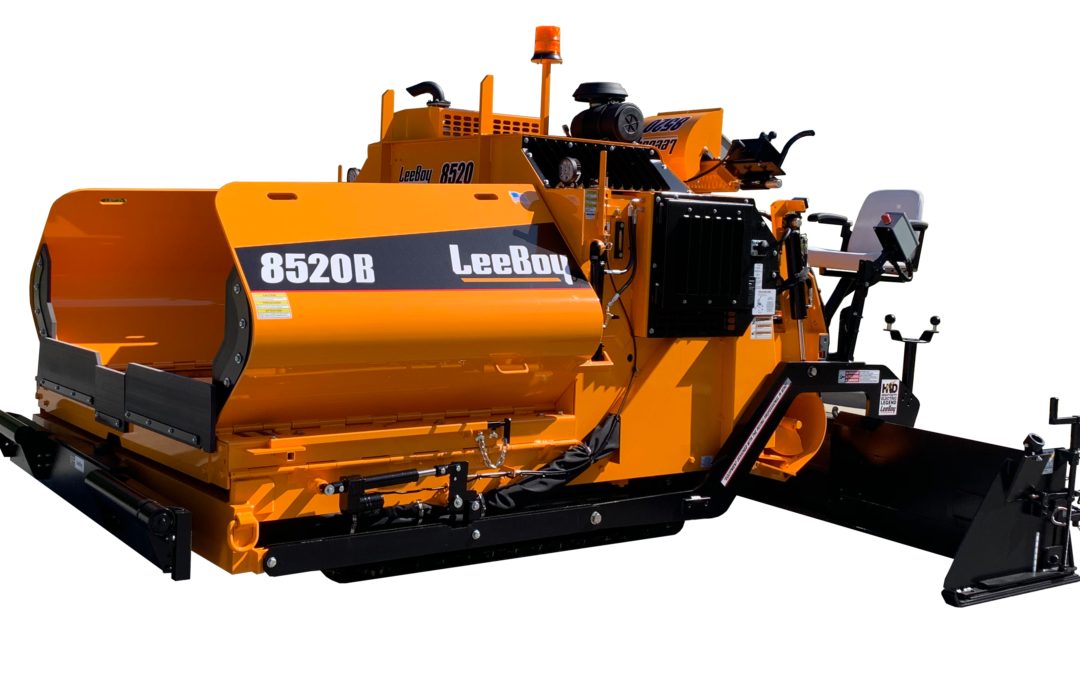 The 8520B was designed for YOU – the Commercial Paving Contractor!